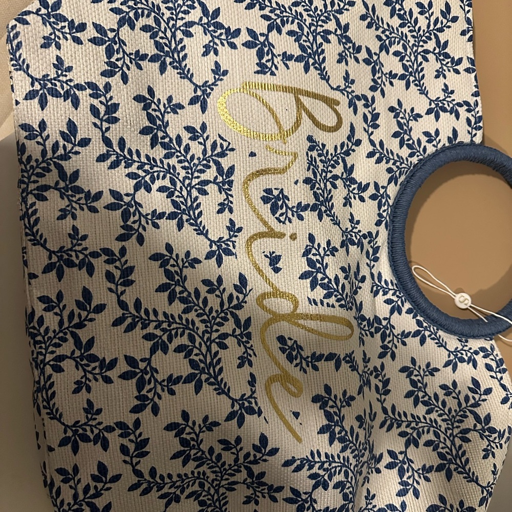Bride Floral Tote Bag - Picture 2 of 2